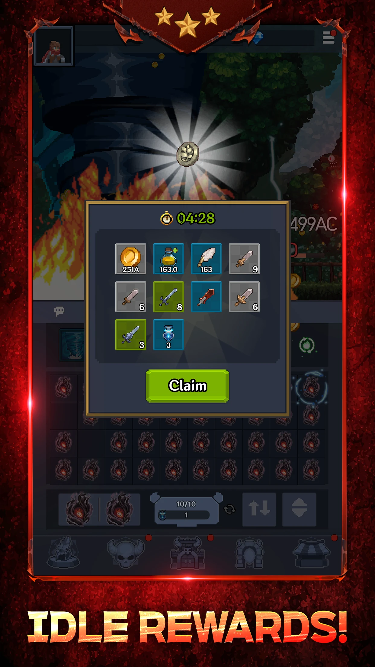 Banecraft : Idle RPG screenshot